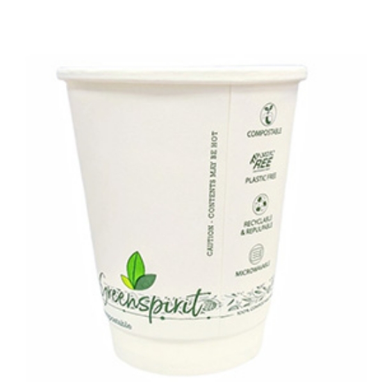 Picture of Case Cup 8oz DW Plas Fre Aqueous GSpirit 25X20